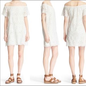 Joie Bondi Mini Dress - Size XS - Cream